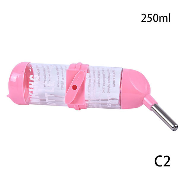 1 ST Hamster Drinker Plast Hängande vattenflaska Dispenser Fe C2
