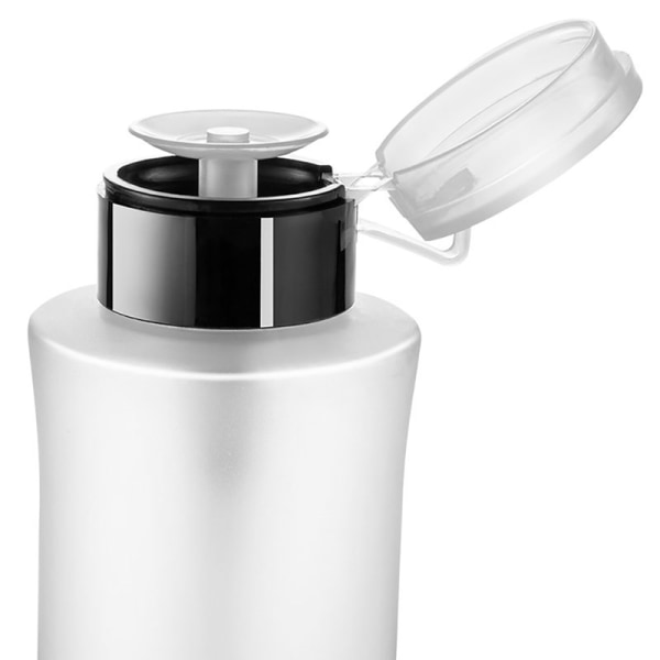 150ML/180ML Nagelflaska Tom Press Pump Dispenser Plast Poli 150ML