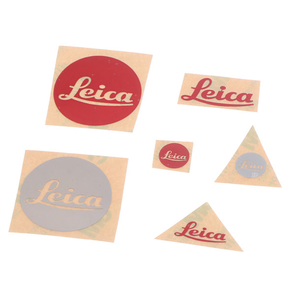 Leica Metal Stickers Logo Mobiltelefon Stickers Kameradekaler C