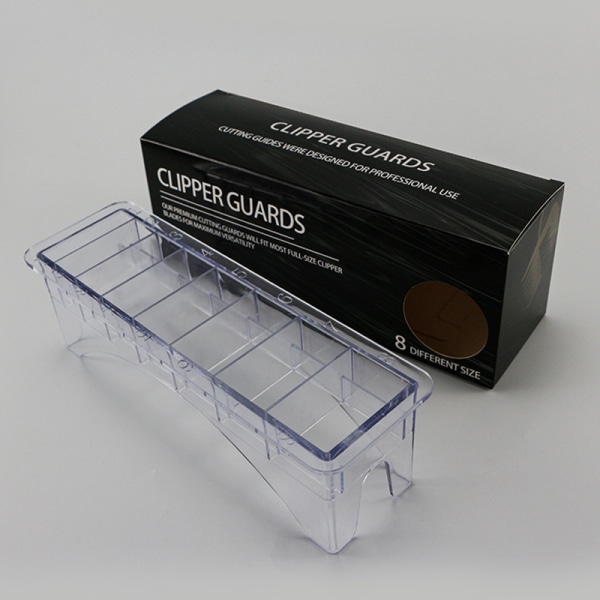 Base Box Universal Clipper Limit Kamguide Byte av frisör Black 10 cells
