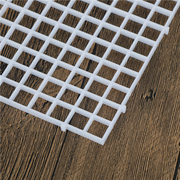 Fish Tank Hållbar Plast Fish Grid Divider Hållare Fack Ägg Cra Black