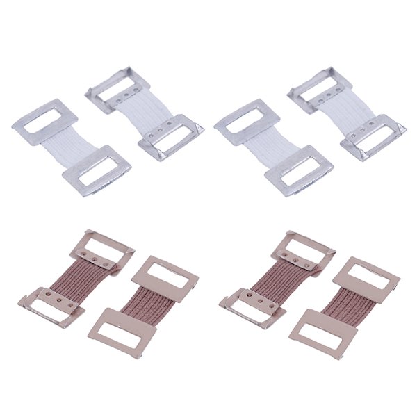 10/30 st utbytes elastiska bandage stretch metall clips fixati A2