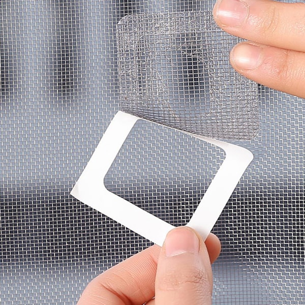 15st Fix Net Window Adhesive Anti Mosquito Fly Insekt Reparation 9pcs