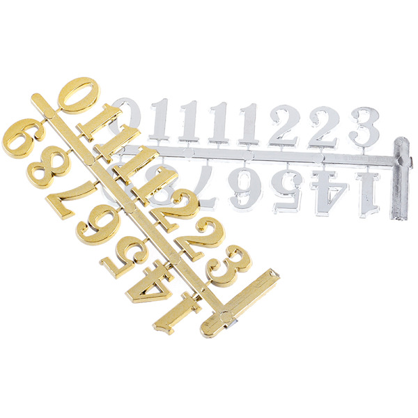 Återställ gamla sätt Digitala tillbehör Quartz Clock Movement Gold