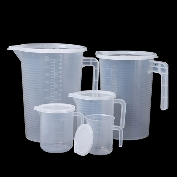 1 st Plast vätskemätkopp Kanna Hällpipsyta med L 500ml