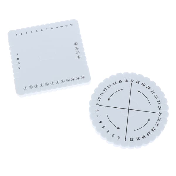 Kumihimo Beading Cord Disc/Disk Flätning Flätad platta DIY Hand B