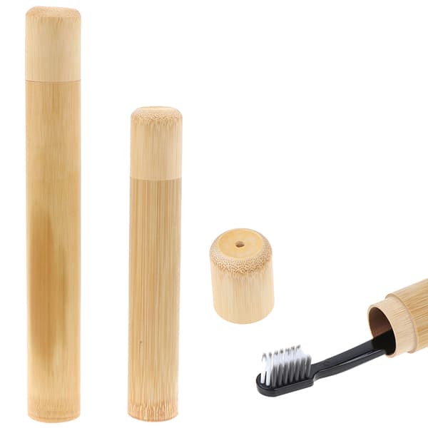 Case Träfodral Tandborste Bambufiber Ho 21cm