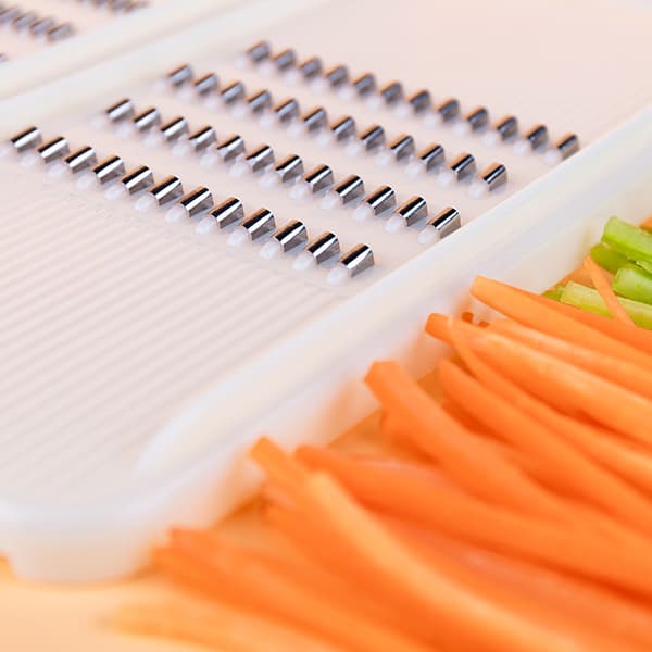 Grönsaksfrukt Potatis Mandolin Slicer er Dicer ter per rivjärn Blue