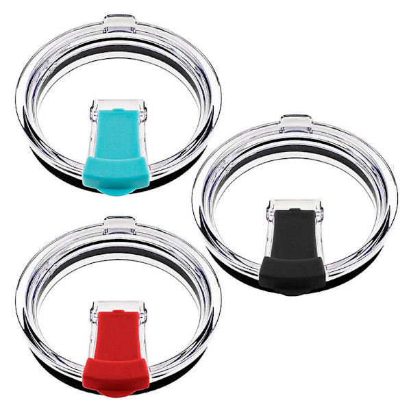 Spilltåligt lock för 20 30 Oz Yeti lock Passar till tumlare Fler Rep Red 30oz