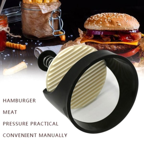 1st Burger Press Justerbar Hamburger Patty Maker Non Stick Pat