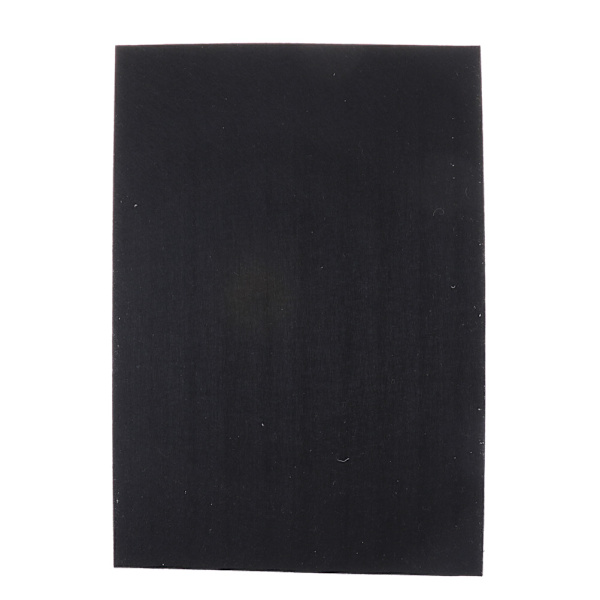 Självhäftande fyrkantiga filtdynor Möbelgolvskydd DIY Black 0