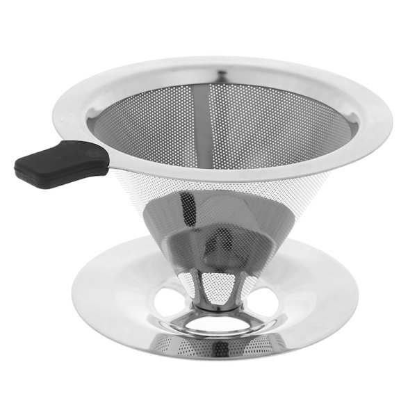 Återanvändbar kaffefilterhållare Pour Over Coffees Dripper Mesh Te
