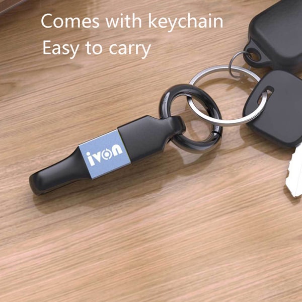Mininyckelring Bärbar USB -datakabel Micro USB C Typ C Kort Blue iPhone