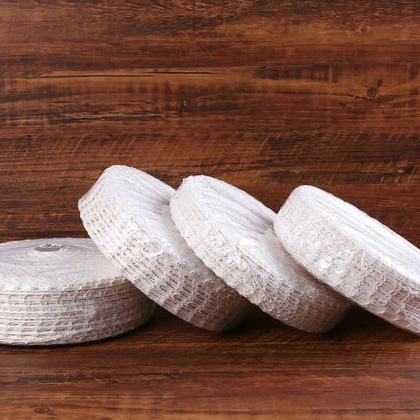 1 rulle 5m Köttnätrulle Elastiskt skinkanät Köttmatlagningsnät C