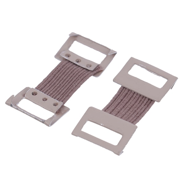 10/30 st utbytes elastiska bandage stretch metall clips fixati A2