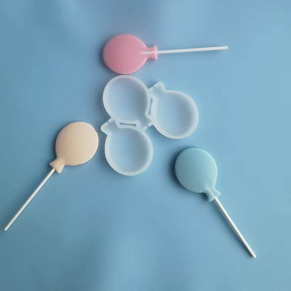 Ballongdesign Lollipop Form Candy Cupcake Topper Mode
