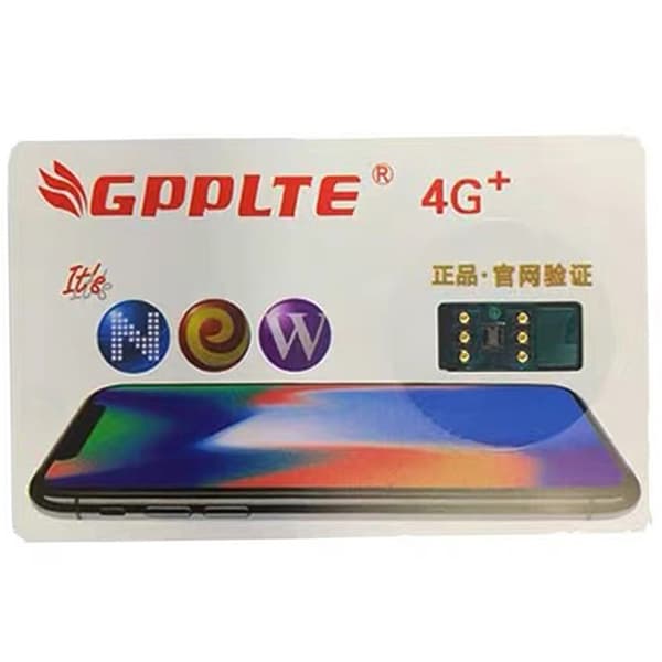 GPPLTE 4G sim för iPhone 6 7 8 Plus X XR XS Max 11 Pro Max 12 M