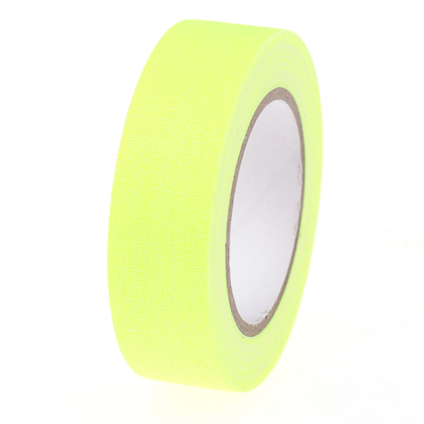 UV Reactive Tape Blacklight Fluorescent Tape Glow in The Dark N Yellow