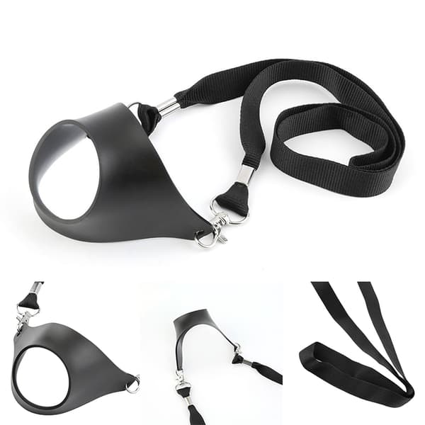 Dam Vinterflätade Stickade Virkade Långa Fingerless Handskar Ar Black
