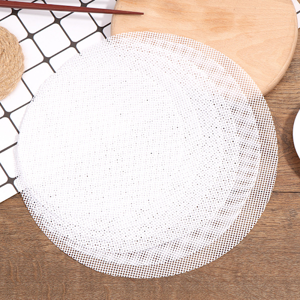 Dim Sum Liners Silikon Steamer Non Stick Steam Mesh Mat Kök 25CM