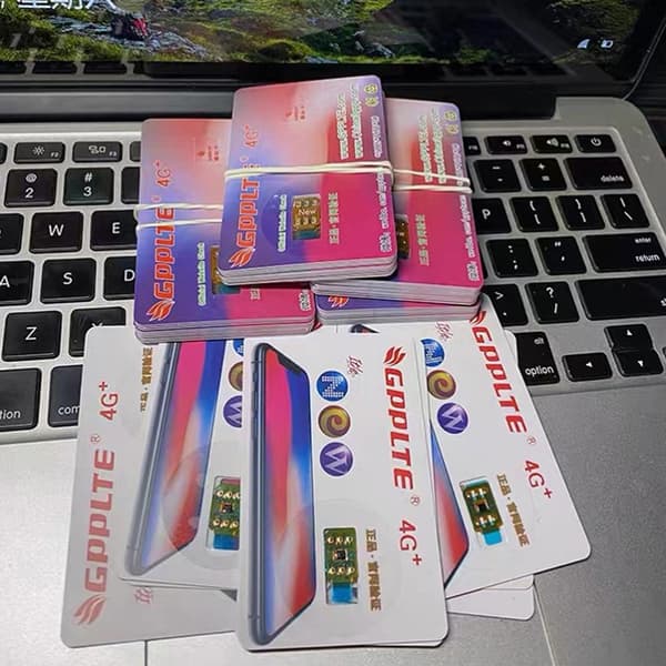GPPLTE 4G sim för iPhone 6 7 8 Plus X XR XS Max 11 Pro Max 12 M
