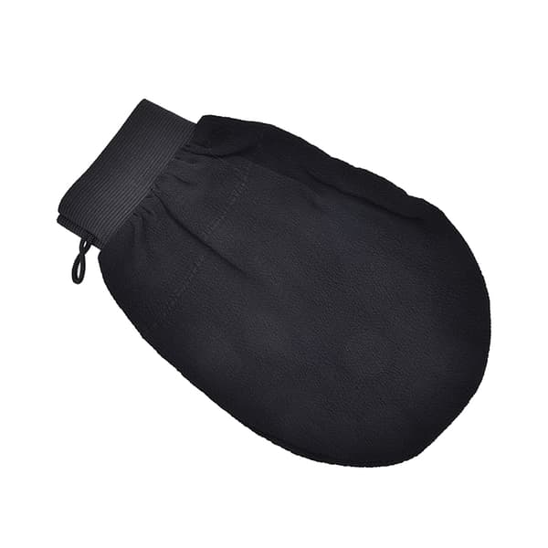 1x Premium Quality Exfoliating Bath Scrub Glove Exfoliating Rem Black