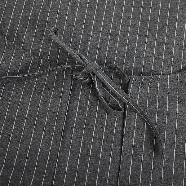 Ärmlöst förkläde kök hushålls polyester bomull fettsäkert Gray
