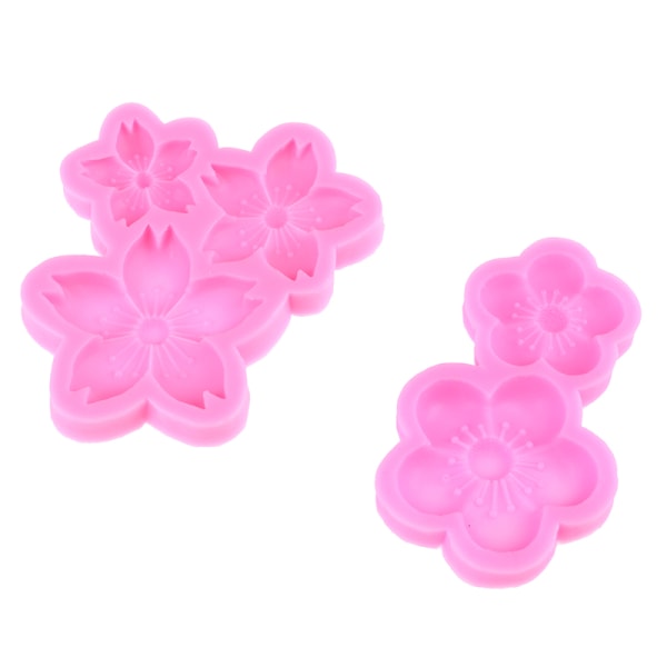 Nya sorters Blossom Flower Mjuk Form Fondant Choklad D A