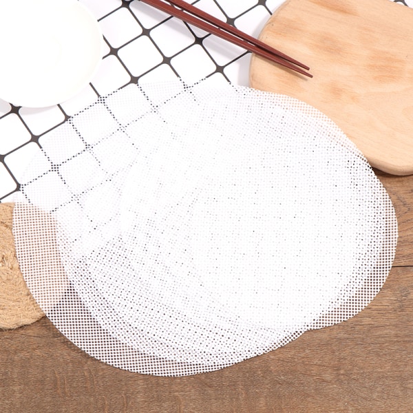 Dim Sum Liners Silikon Steamer Non Stick Steam Mesh Mat Kök 23CM