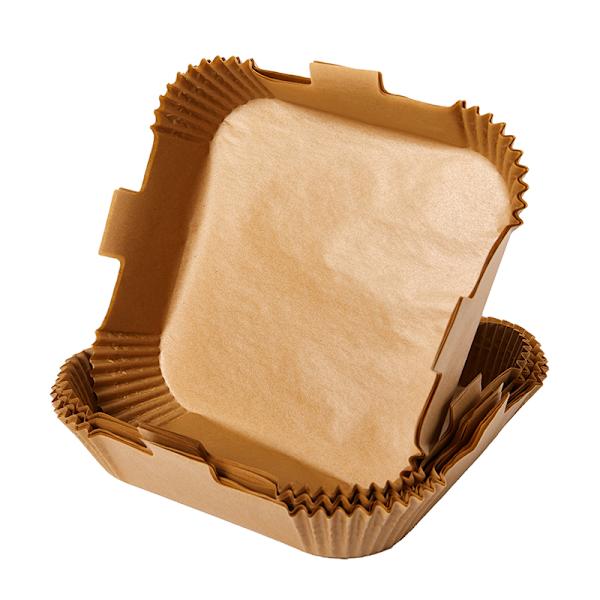 50 ST Air Fryer Engångspappersfoder Non-Stick bakpapper