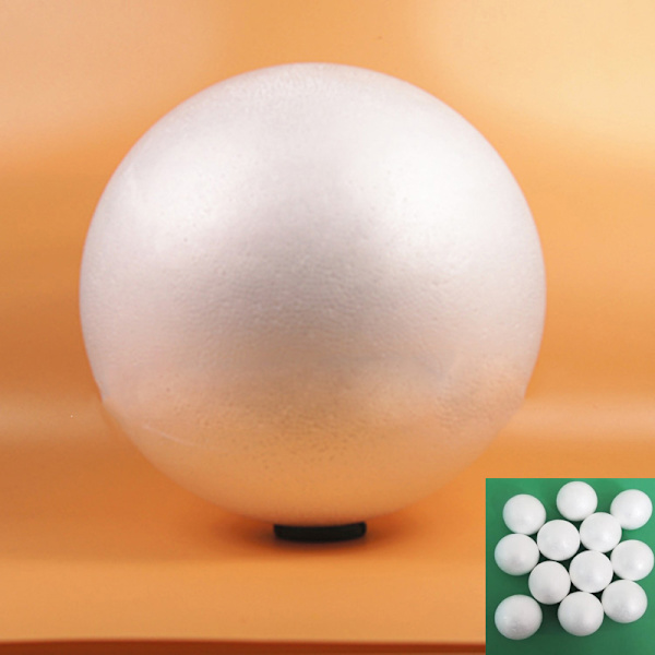 10 Rund Vit 80mm Polystyrene Foam Ball Moing Sphere Styrofoa