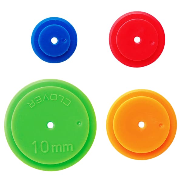 4ST DIY Patchwork Scan Wheel Skräddarsyverktyg Tillbehör Sc 4pcs