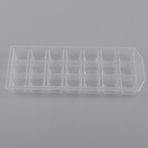 21Grid Ice Cube Pudding Maker Form Kylskåp Isform Mould