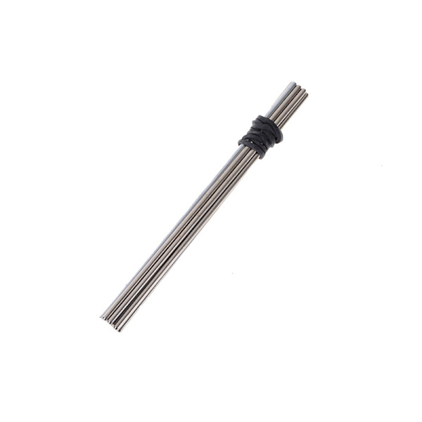 10 st 2*100 mm metallmodell axel kugghjulsaxel diameter 2 mm gör-det-själv leksak 0 0