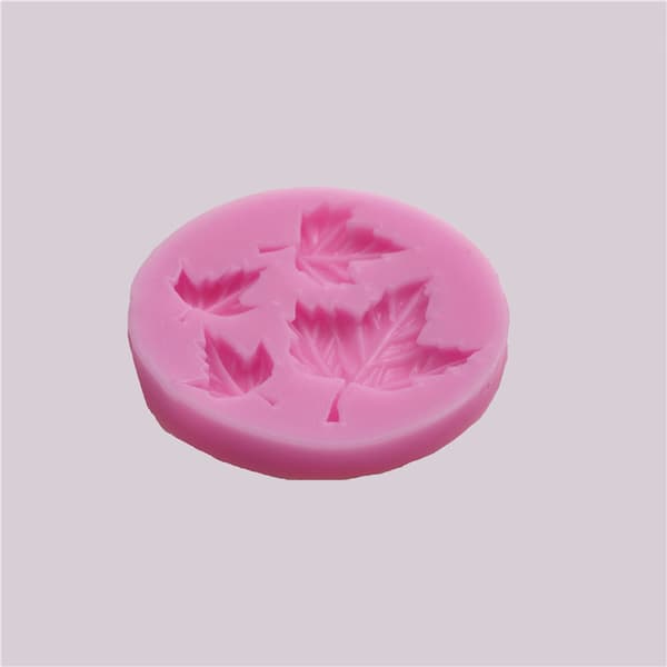 Maple Leaf Silikonfondant form Cupcake Choklad Dekor B