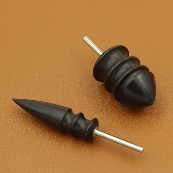 Läder Kantpolering Slicker Sandelträ Läder Craft DIY To 1#