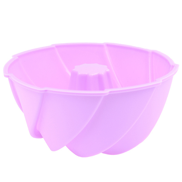 Silikon form rund form Cupcake Cup form Återanvändbar bakning