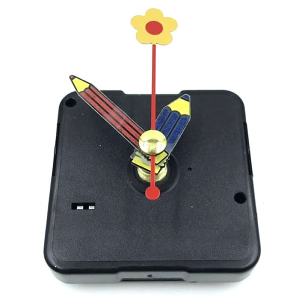 1 Set Silent Quartz Clock Movement Mechanism DIY Kit Batteri Po N2