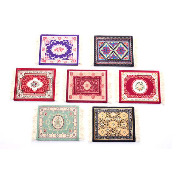 Persisk mini vävd matta matta Musmatta Retro stil mattamönster D