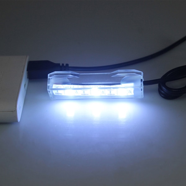 Fish Tank Light Plast Small Aquarium Light USB LED Blue