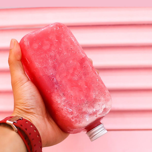 400 ml Dryckesflaska Fyrkantig Drinkflaska Mjölk Te Juice Kall