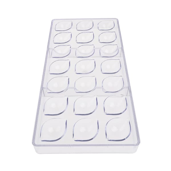 3D Form Polykarbonatbricka Kula Kula Tjock Kaka Mol Transparent