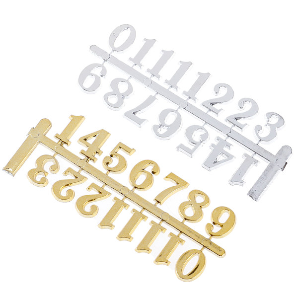 Återställ gamla sätt Digitala tillbehör Quartz Clock Movement Gold