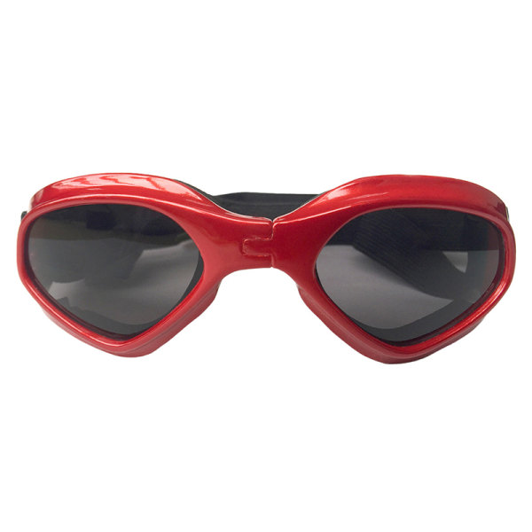 1st Små hundglasögon Hundglasögon UV-skydd Vindtätt vatten Red