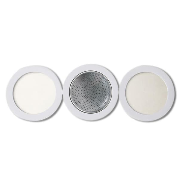 Rostfritt stål packning filterplatta och silikon gel ring Repla 3CUP
