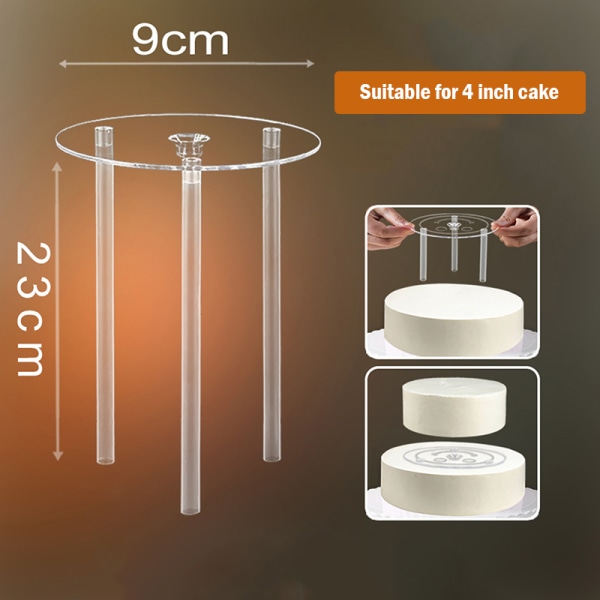 Flerlagers set Ram Praktisk tårtställ Rund 9cm