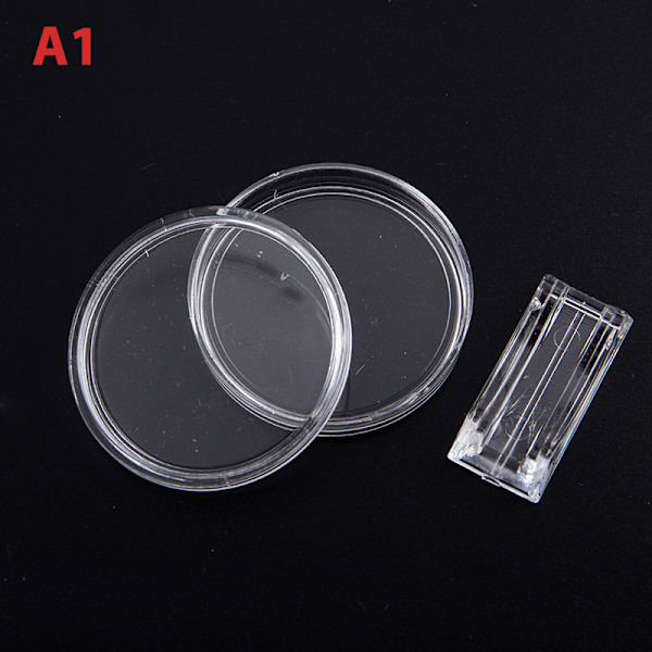 4cm Akryl Mynt Display Case Transparent Box Jubileums Med A1