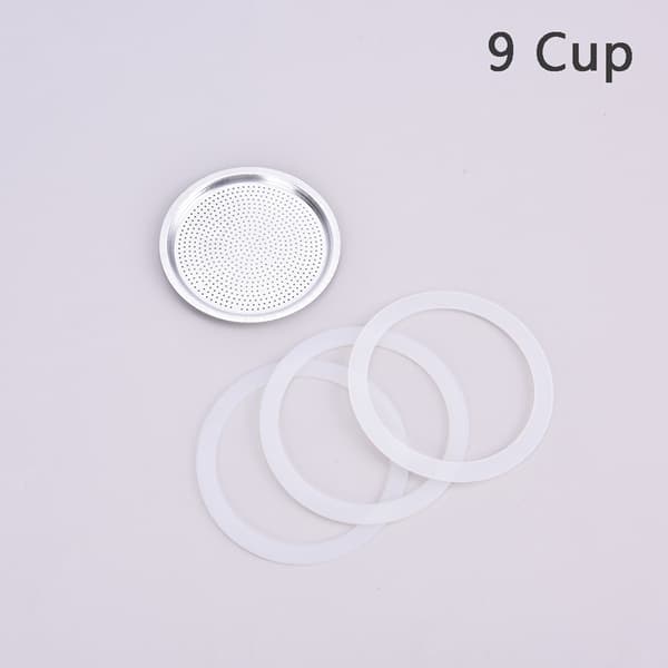 Rostfritt stål packning filterplatta och silikon gel ring Repla 9CUP
