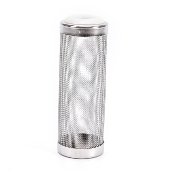 hållbart mesh i rostfritt stål akvariefilterskydd fisk 8.5cm
