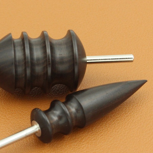 Läder Kantpolering Slicker Sandelträ Läder Craft DIY To 1#